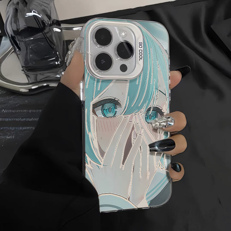 Blue eye Hatsune Phone Case