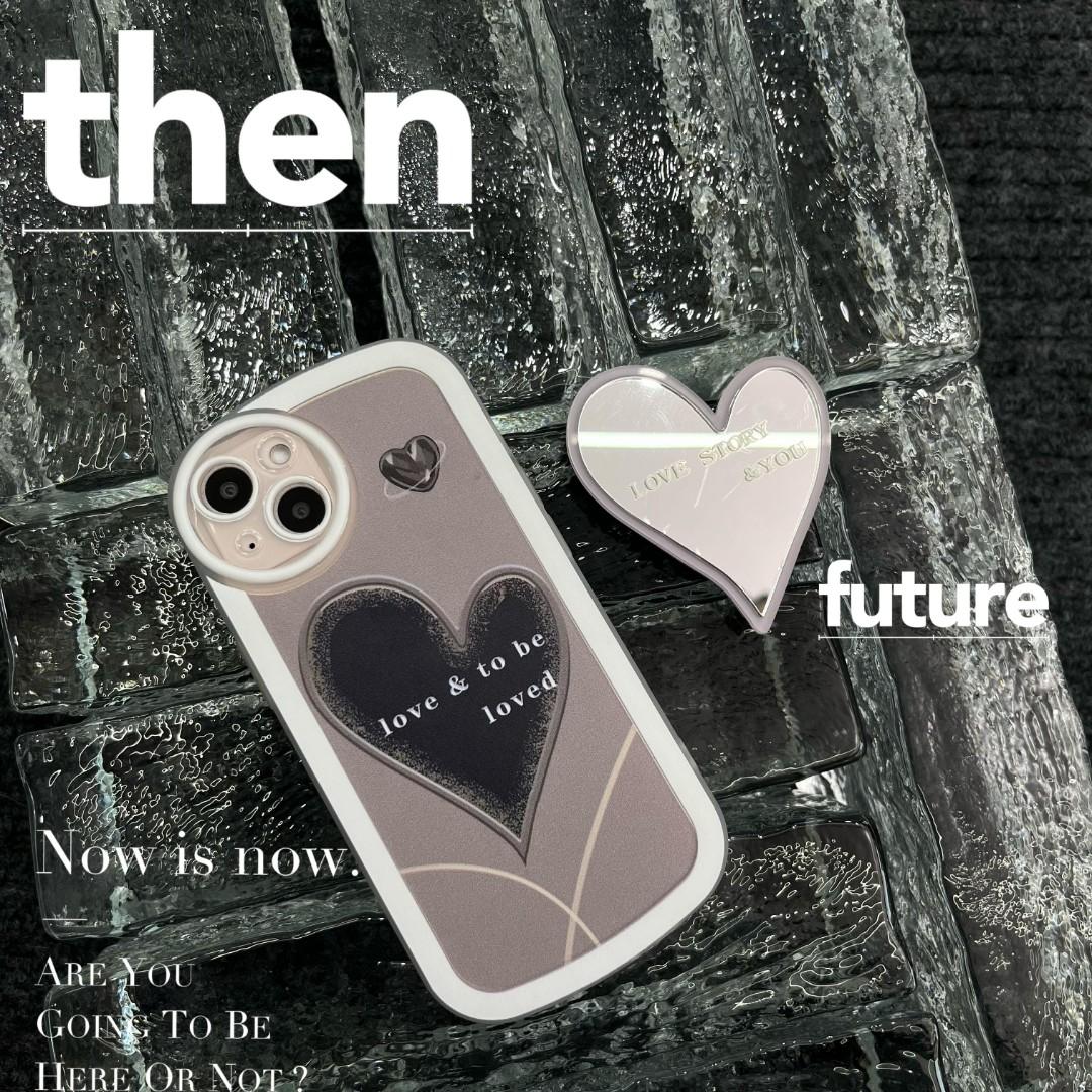 Ins the latest popular hovering love anti-drop phone case