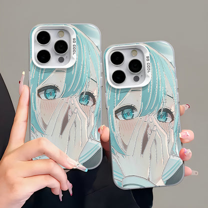 Blue eye Hatsune Phone Case