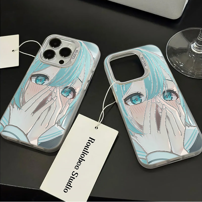 Blue eye Hatsune Phone Case