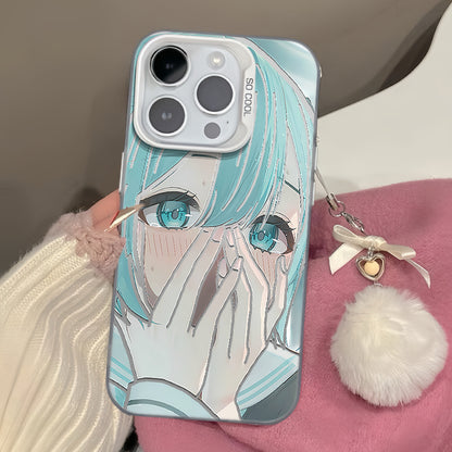 Blue eye Hatsune Phone Case