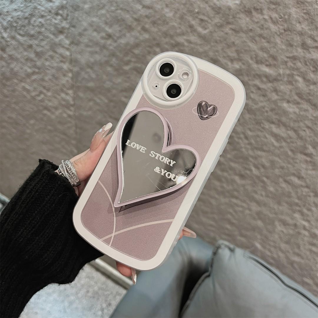 Ins the latest popular hovering love anti-drop phone case