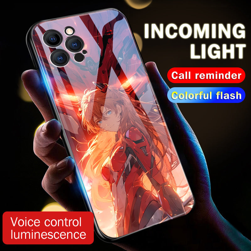 【EVA Asuka Langley Soryu】flash phonecase for APPLE/HUAWEI