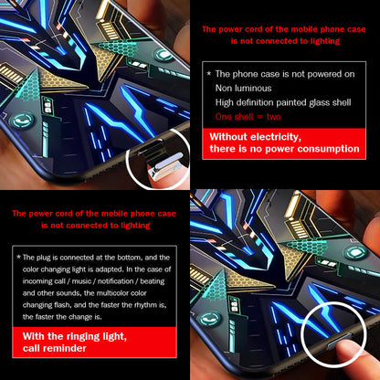 【Super New Battle Armor】flash phonecase for APPLE/HUAWEI