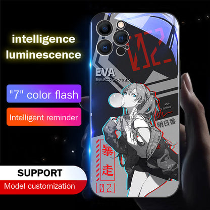 【EVA Asuka】flash phonecase for APPLE/HUAWEI