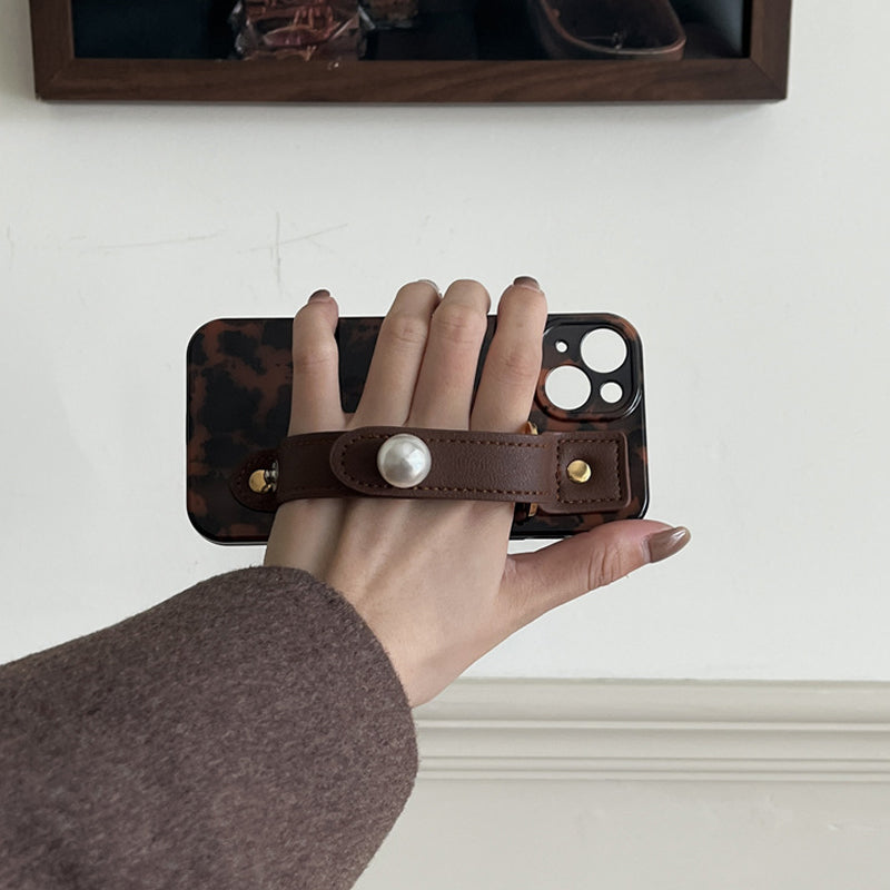 Amber Wristband Shockproof Phone Case