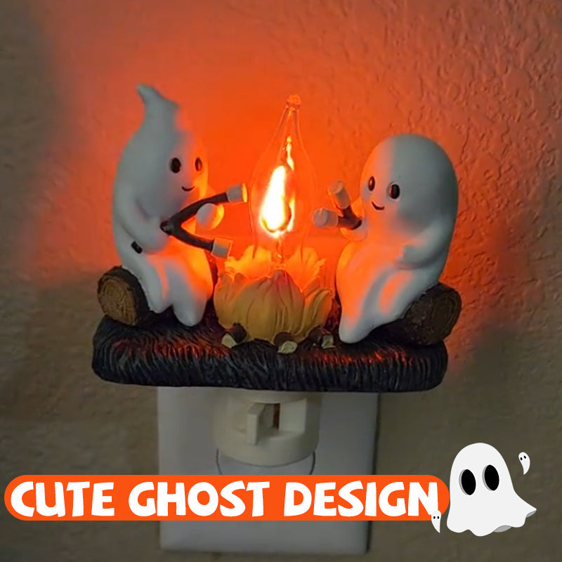 2024 Ghost Campfire Flickering Nightlight