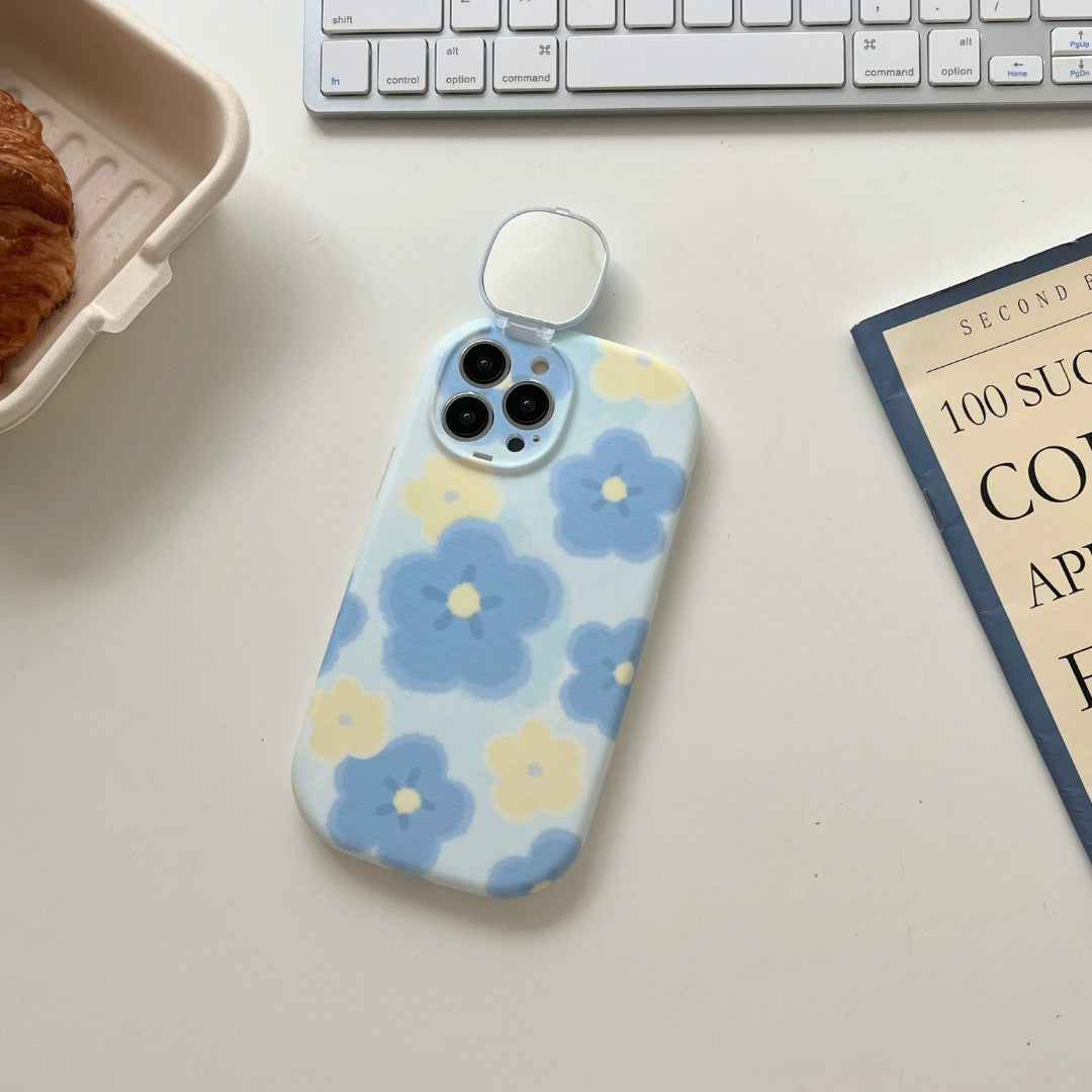 Mini Mirror Flowers iPhone Case