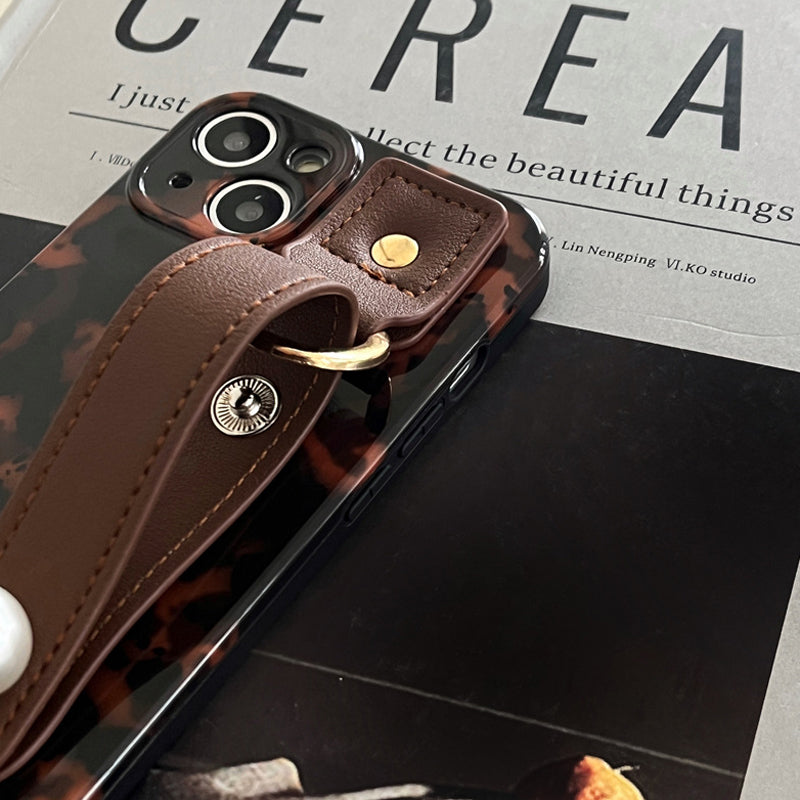 Amber Wristband Shockproof Phone Case