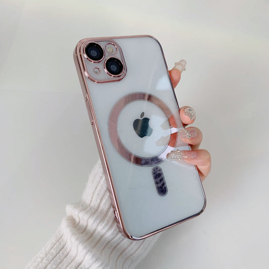 Magsafing Transparent iPhone Case With Camera Protector