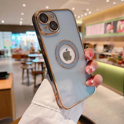 Luxury Electroplating iPhone Case With Camera Protector