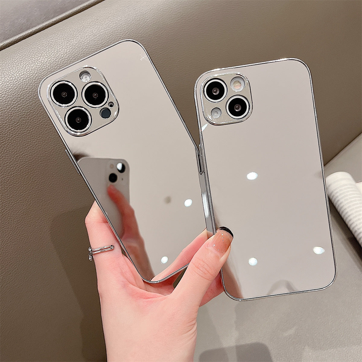 Full Mirror Makeup iPhone Case