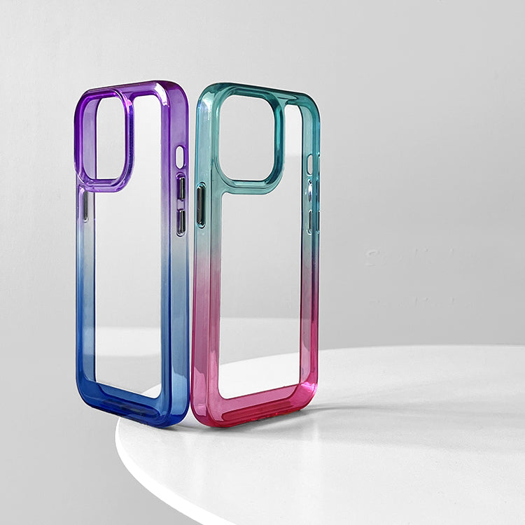 Clear Color Matching Gradient iPhone Case