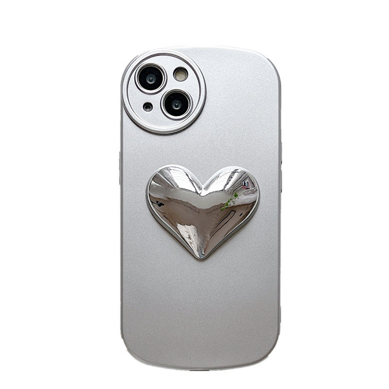 Electroplated Love Phone Case