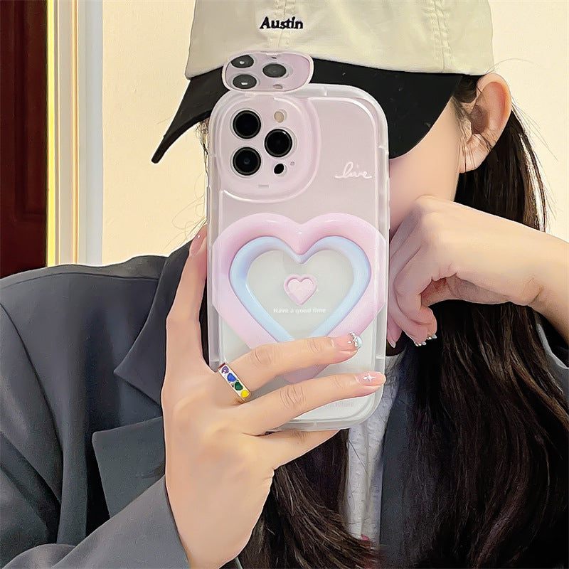 iPhone case with mirror