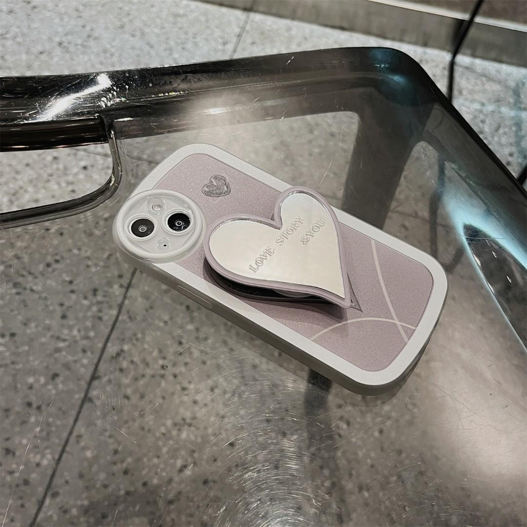 Ins the latest popular hovering love anti-drop phone case