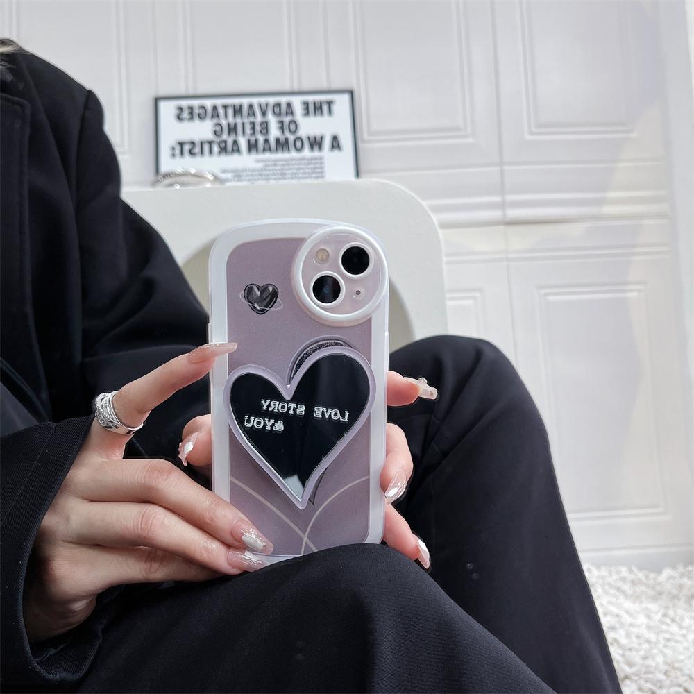 Ins the latest popular hovering love anti-drop phone case