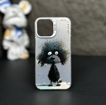 oil painting splash ink mobile phone case