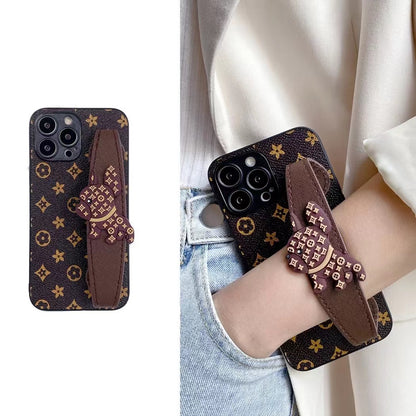 Wristband Leather Phone Case