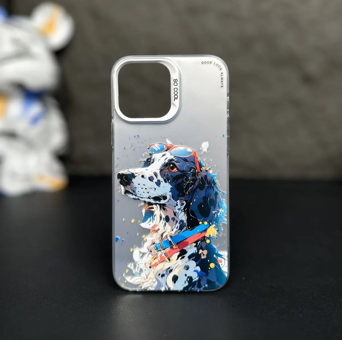 oil painting splash ink mobile phone case