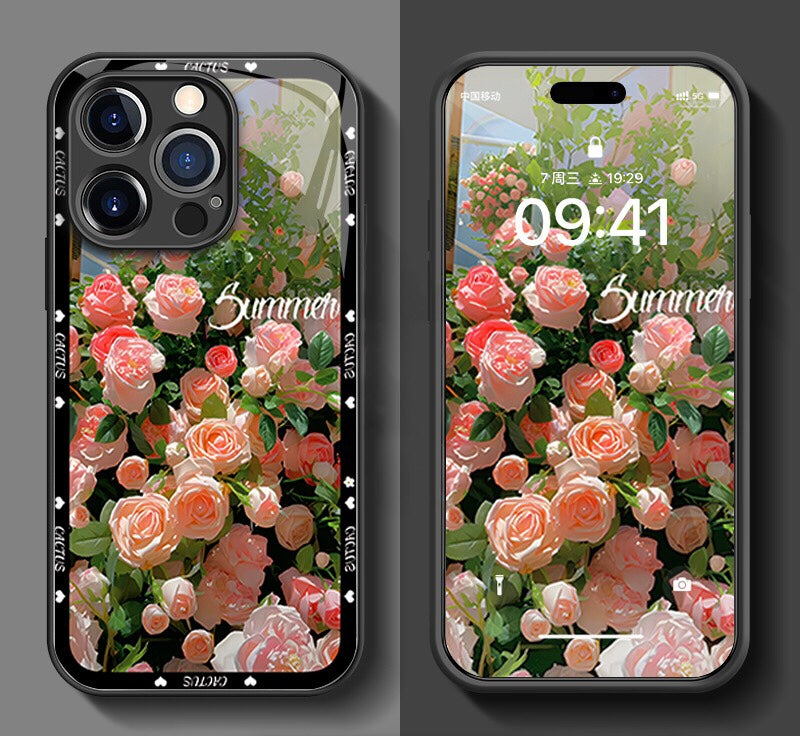 2023 latest seascape rose phone case