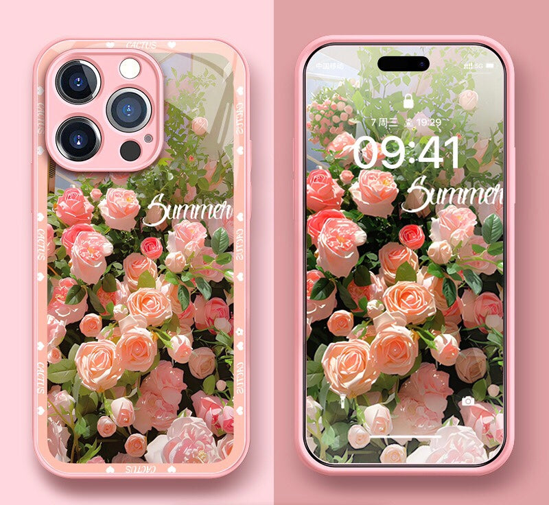 2023 latest seascape rose phone case