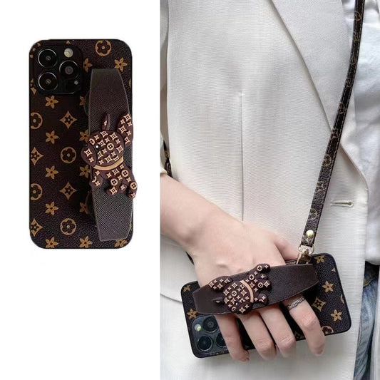 Wristband Leather Phone Case