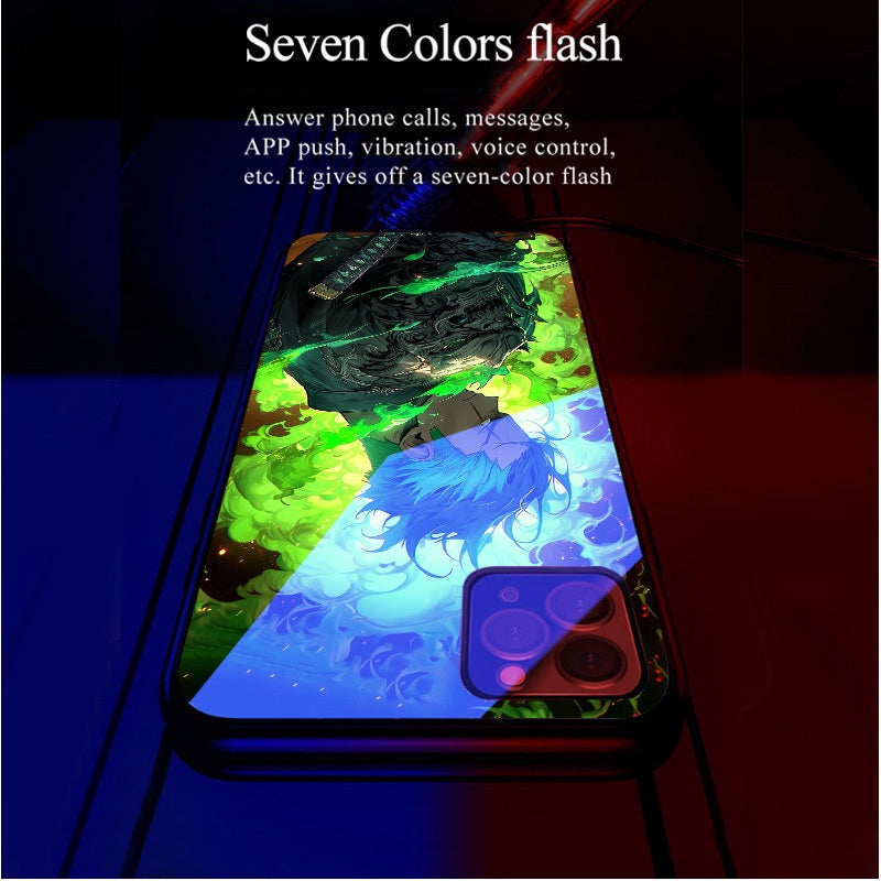 Zoro [The Beast] Smart Control LED Music Luminous Phone Case